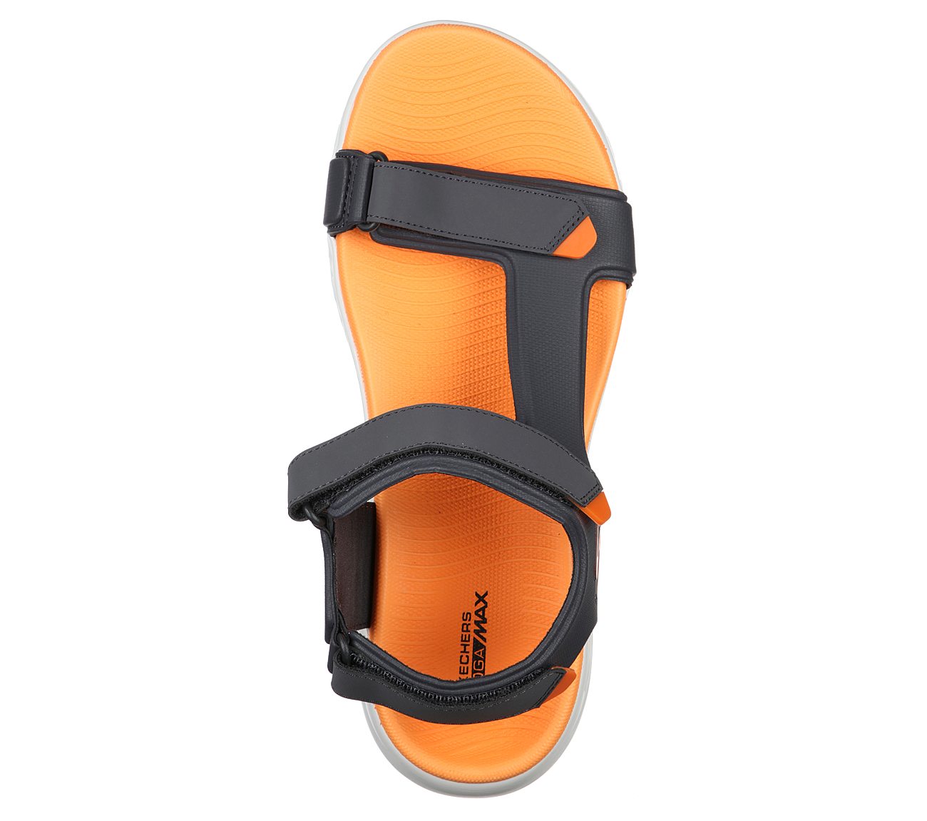 ON-THE-GO 600 - VENTURE, CHARCOAL/ORANGE Footwear Top View