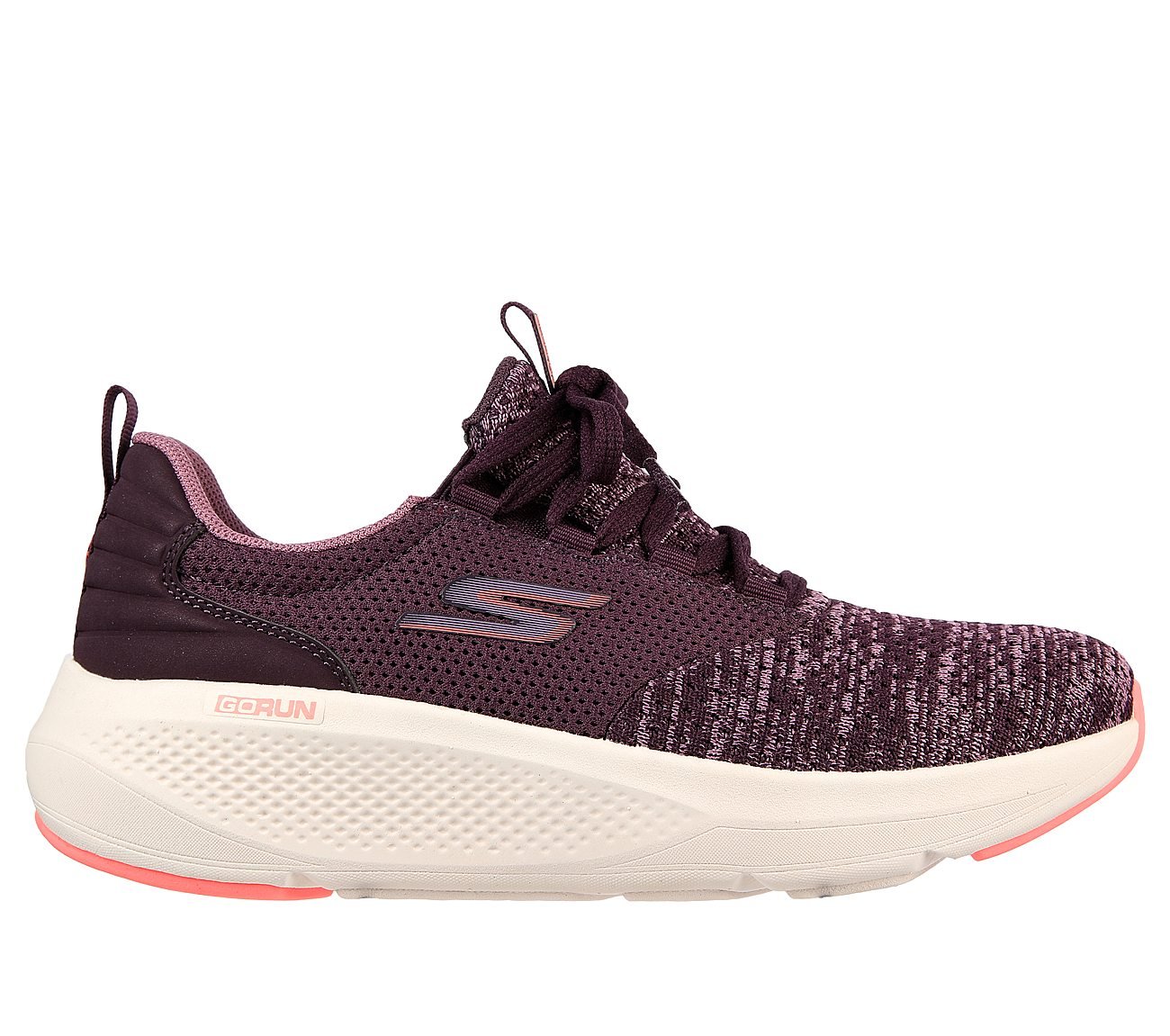 GO RUN ELEVATE-PLEASANT DAYS, PLUM Footwear Lateral View