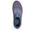 GO WALK MAX WALKER - SALLY, CHARCOAL/PURPLE Footwear Top View