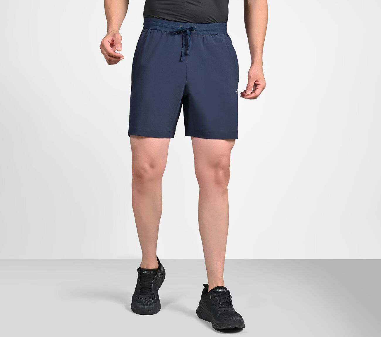 MENS WOVEN PERFORMANCE SHORTS, NAVY