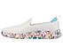 GO WALK 6 - ICONIC HEARTS, WHITE/MULTI Footwear Left View