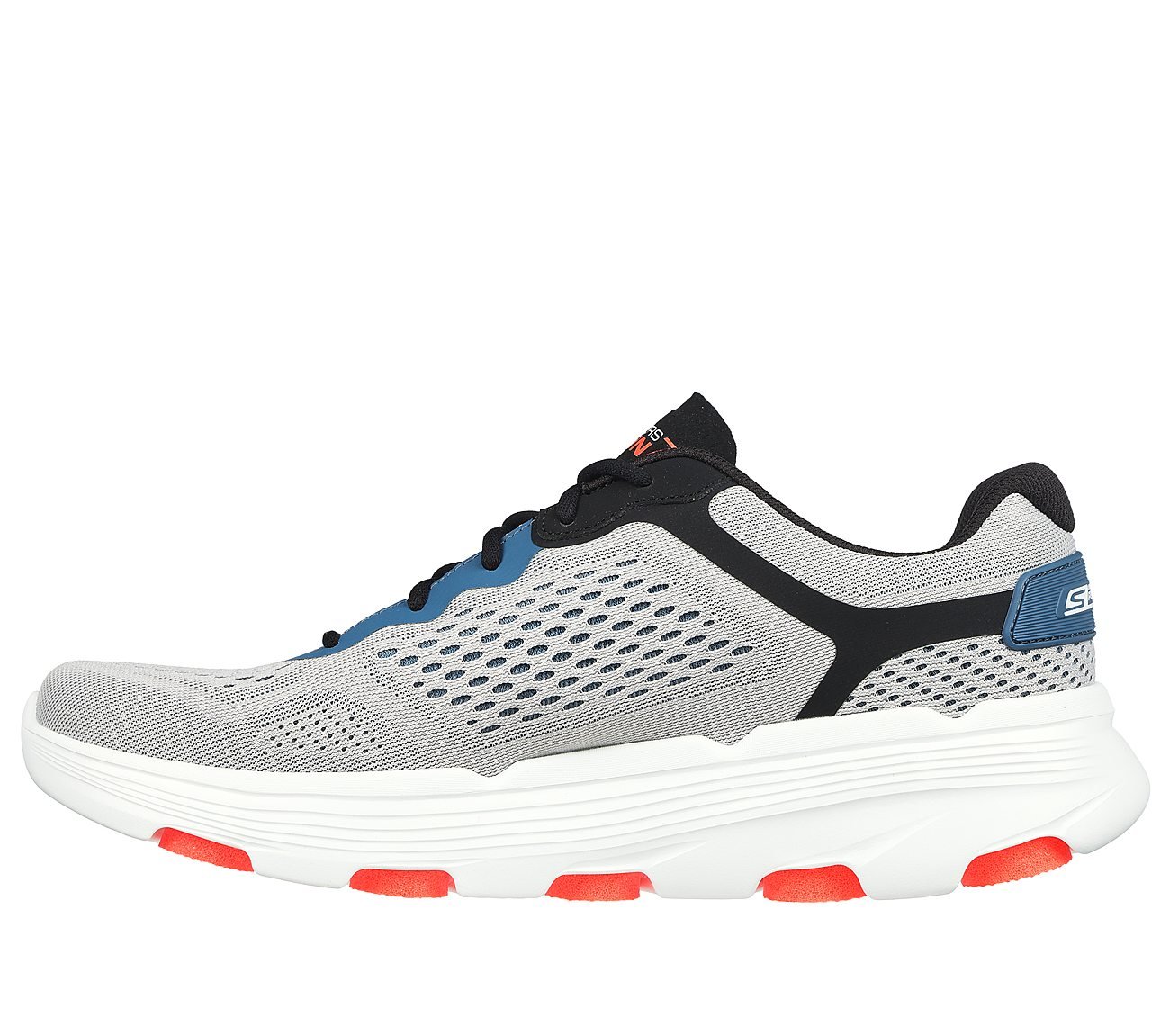 GO RUN 7, GRAY/MT Footwear Left View