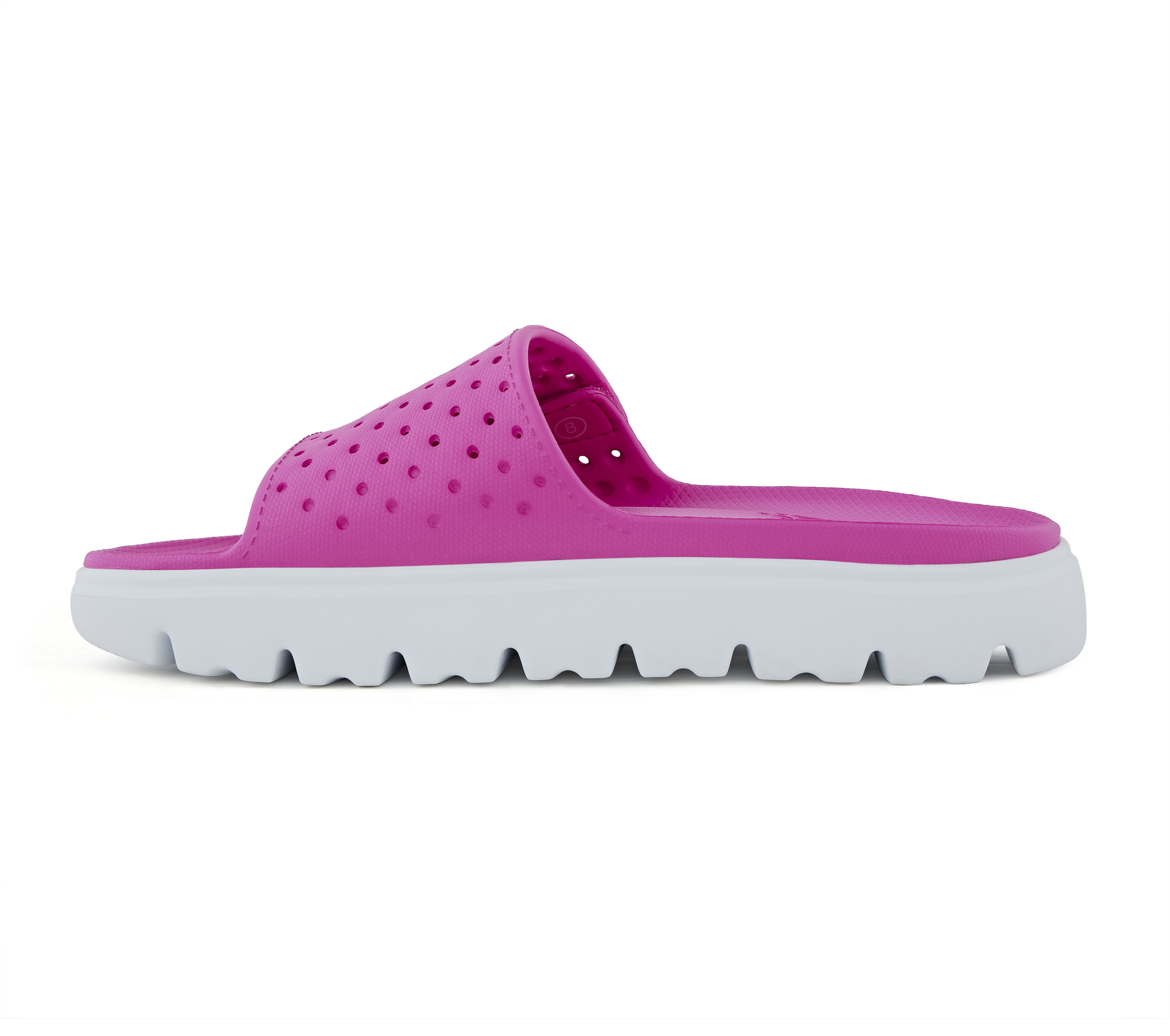 FOAMIES TOP-LEVEL-PEACHY VIBE, HHOT PINK Footwear Left View