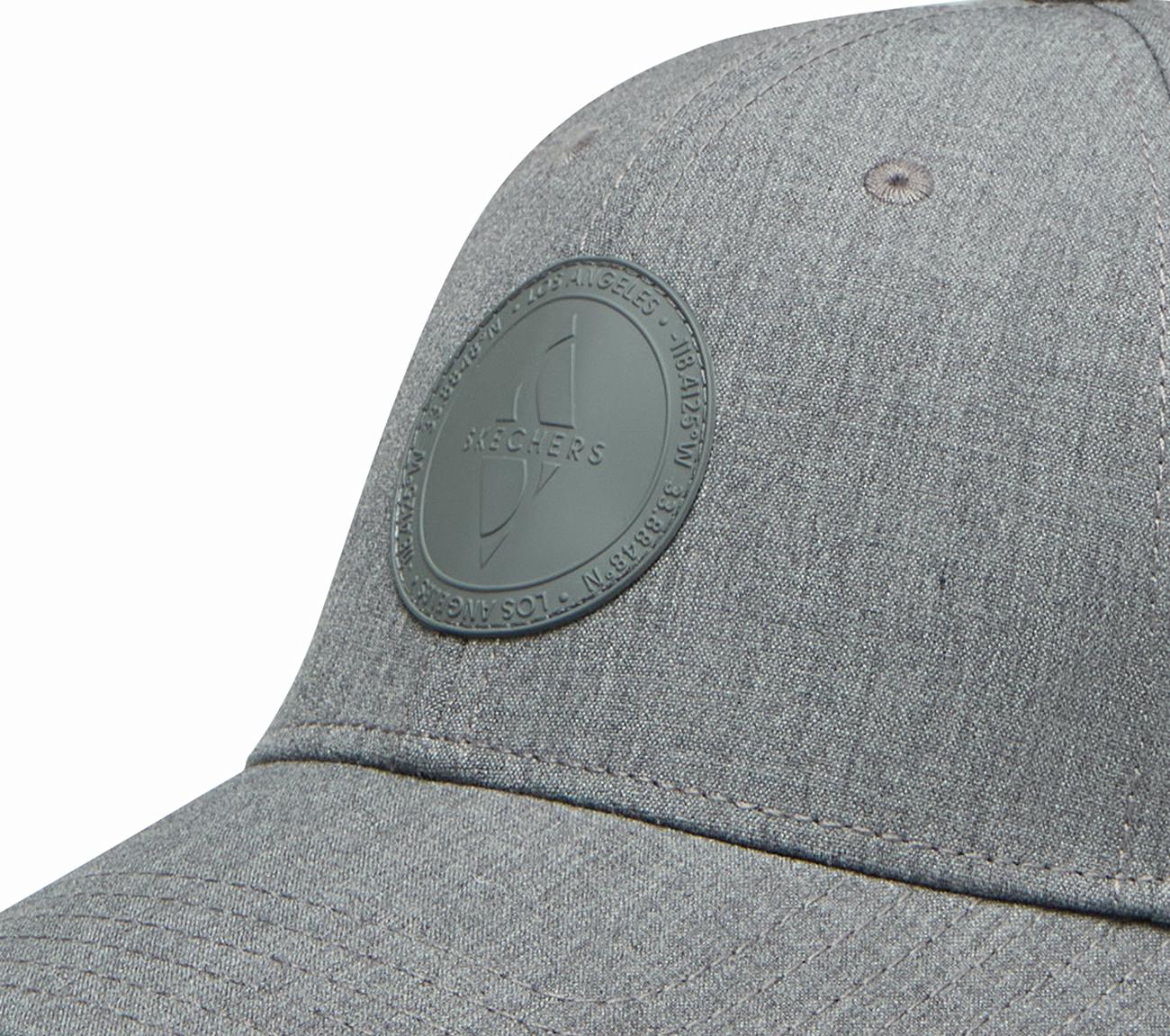 Baseball Hat, LIGHT GRAY  Left View