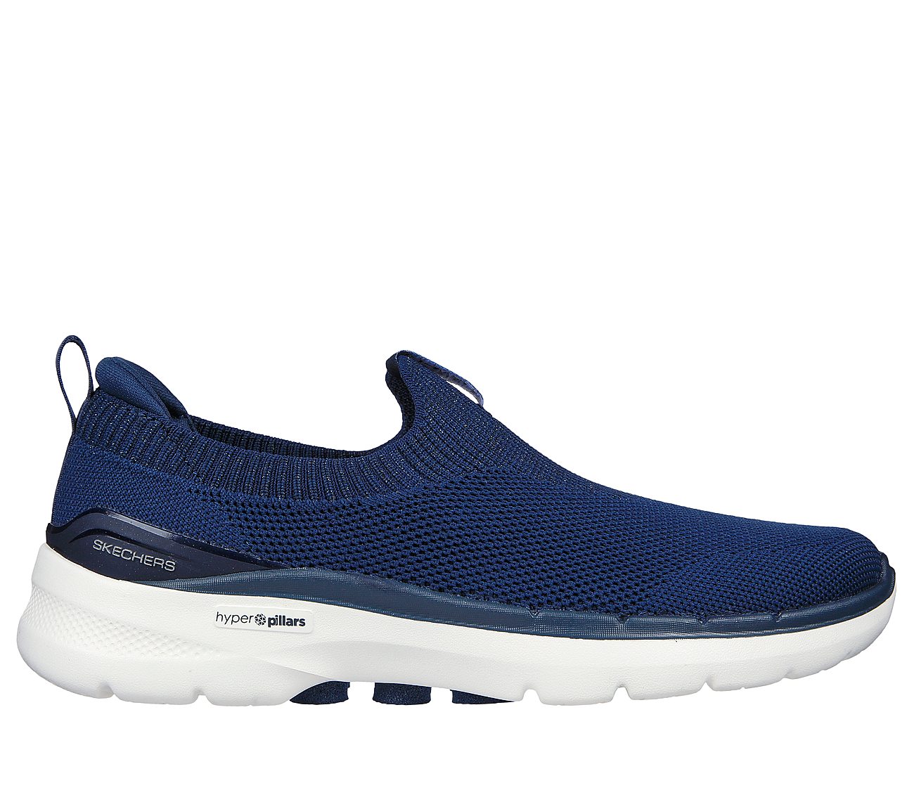 GO WALK 6 - VIBRANT SMILE, NNNAVY Footwear Lateral View