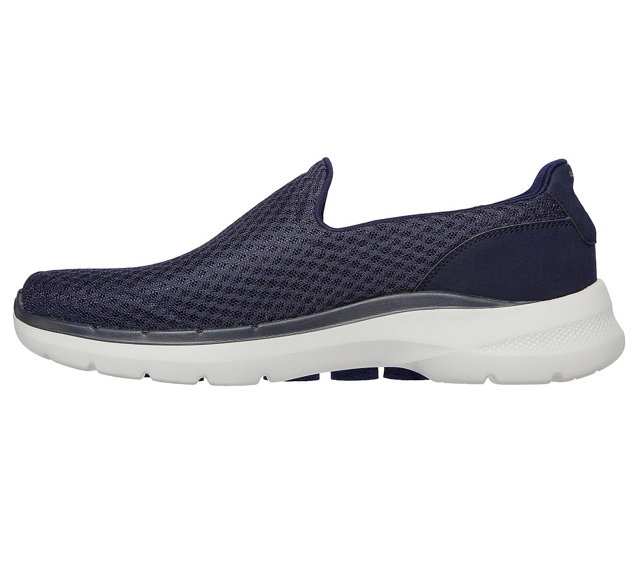 Skechers Navy Go Walk-6-Motley Mens Slip On Shoes - Style ID: 216208 ...