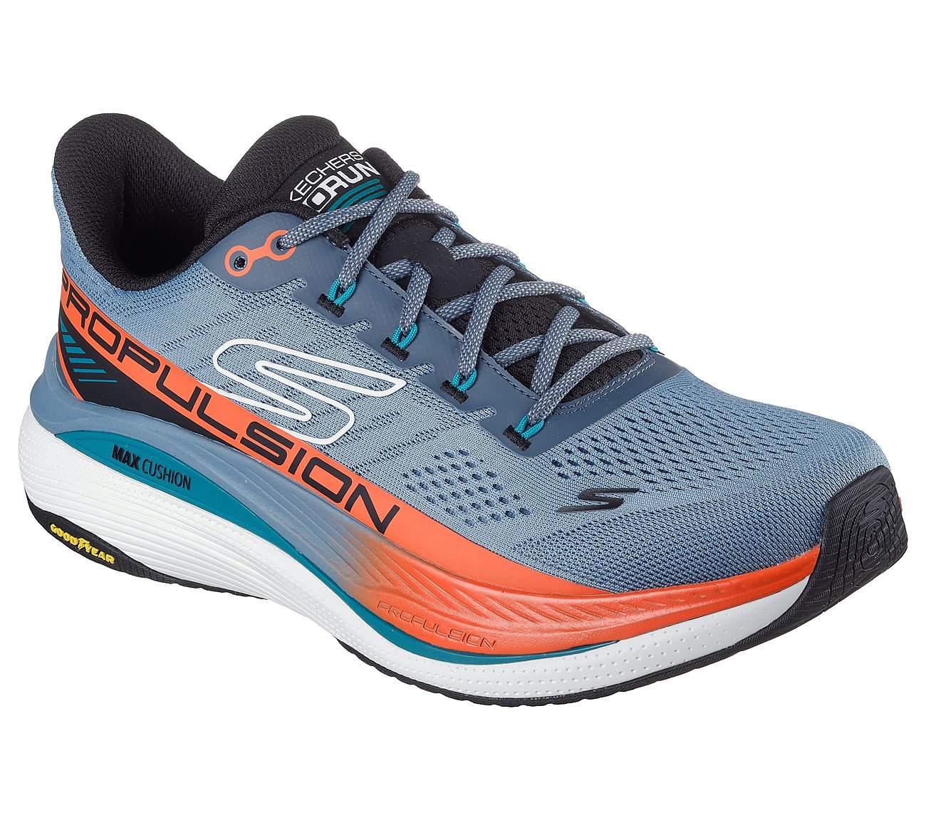 MAX CUSHIONING PROPULSION, SLATE Footwear Right View