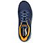 MAX CUSHIONING ARCH FIT - SWI, NAVY/ORANGE Footwear Top View