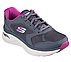 ARCH FIT D'LUX, CHARCOAL/PURPLE Footwear Right View