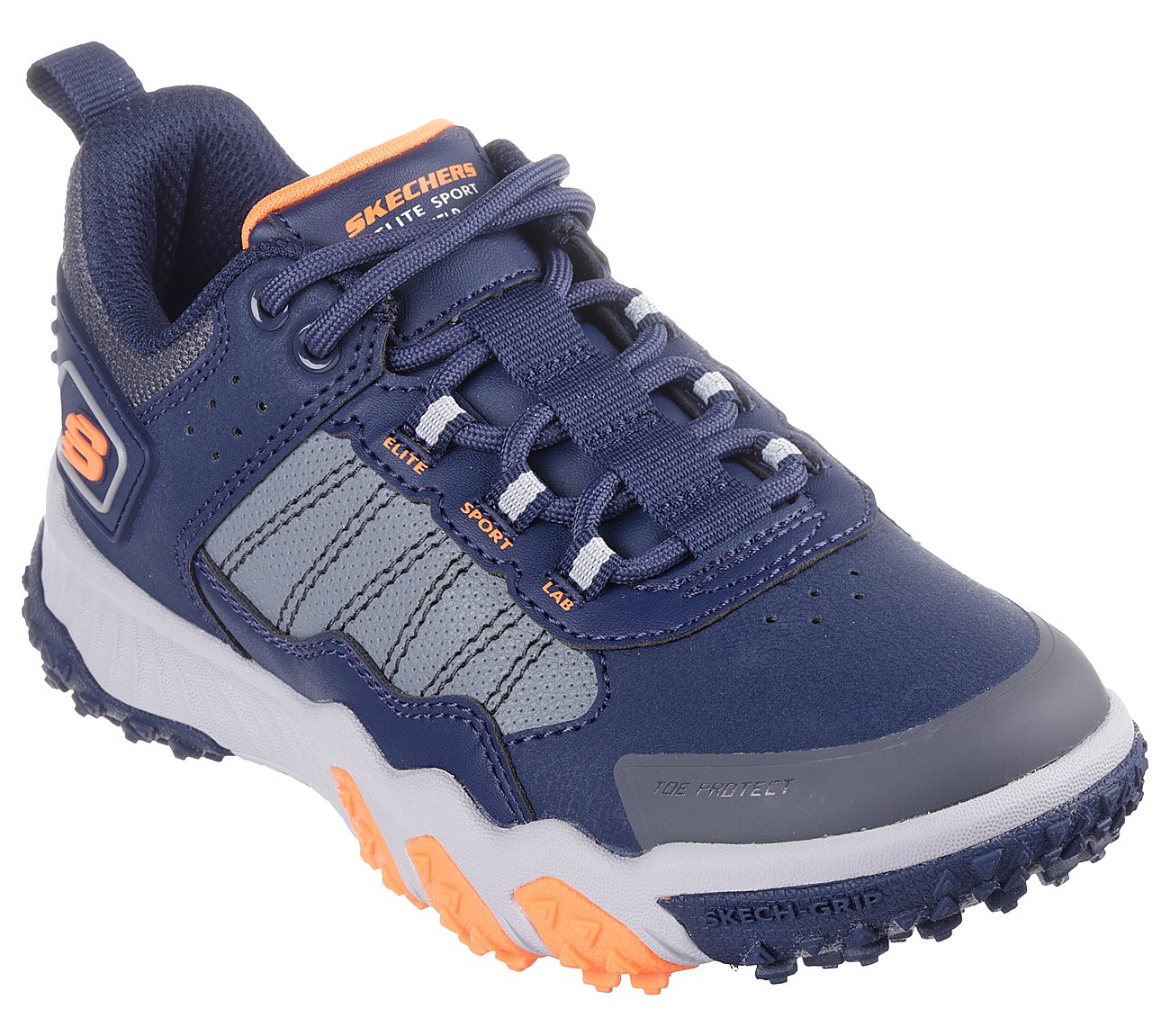 SKECHERS ELITE SPORT FIELD, NVY/CHRCL Footwear Right View