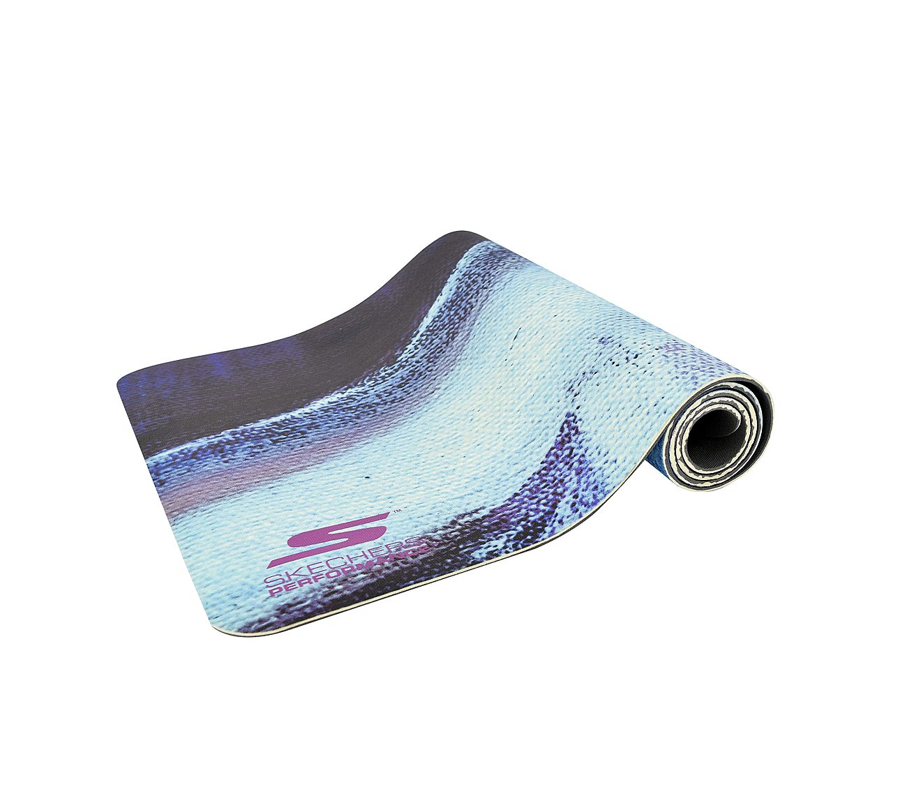 SK FIT YOGA MAT RUBBER, BLUE Accessories Lateral View