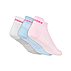 3PK WOMENS ACTIVE NON TERRY L, PINK/BLUE