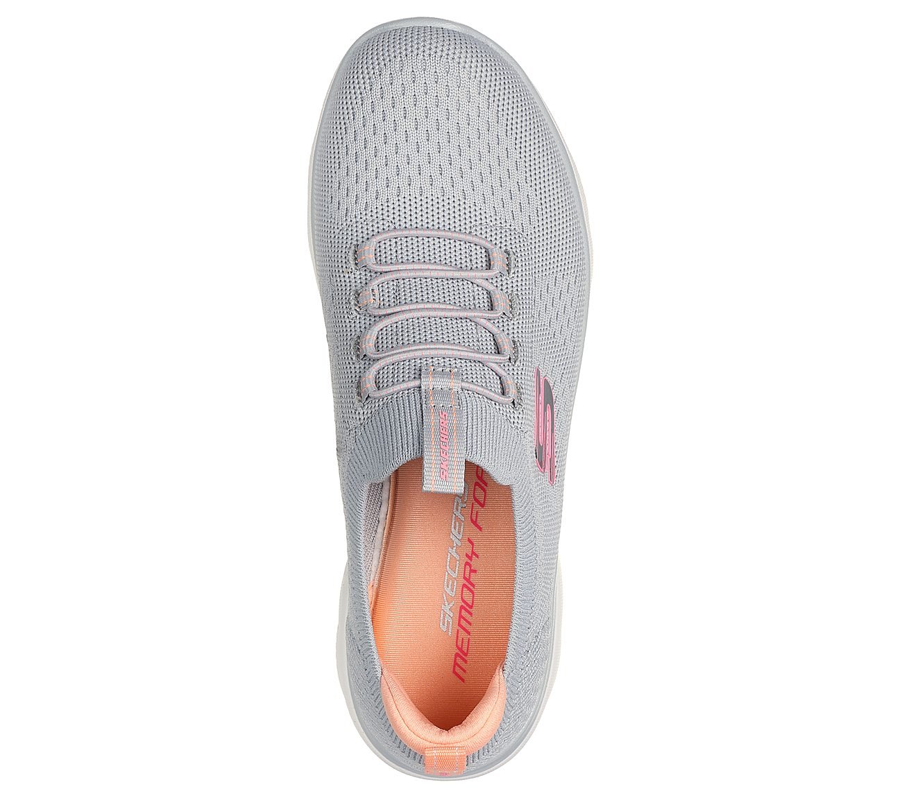 SUMMITS - TOP PLAYER, GRAY/MULTI Footwear Top View