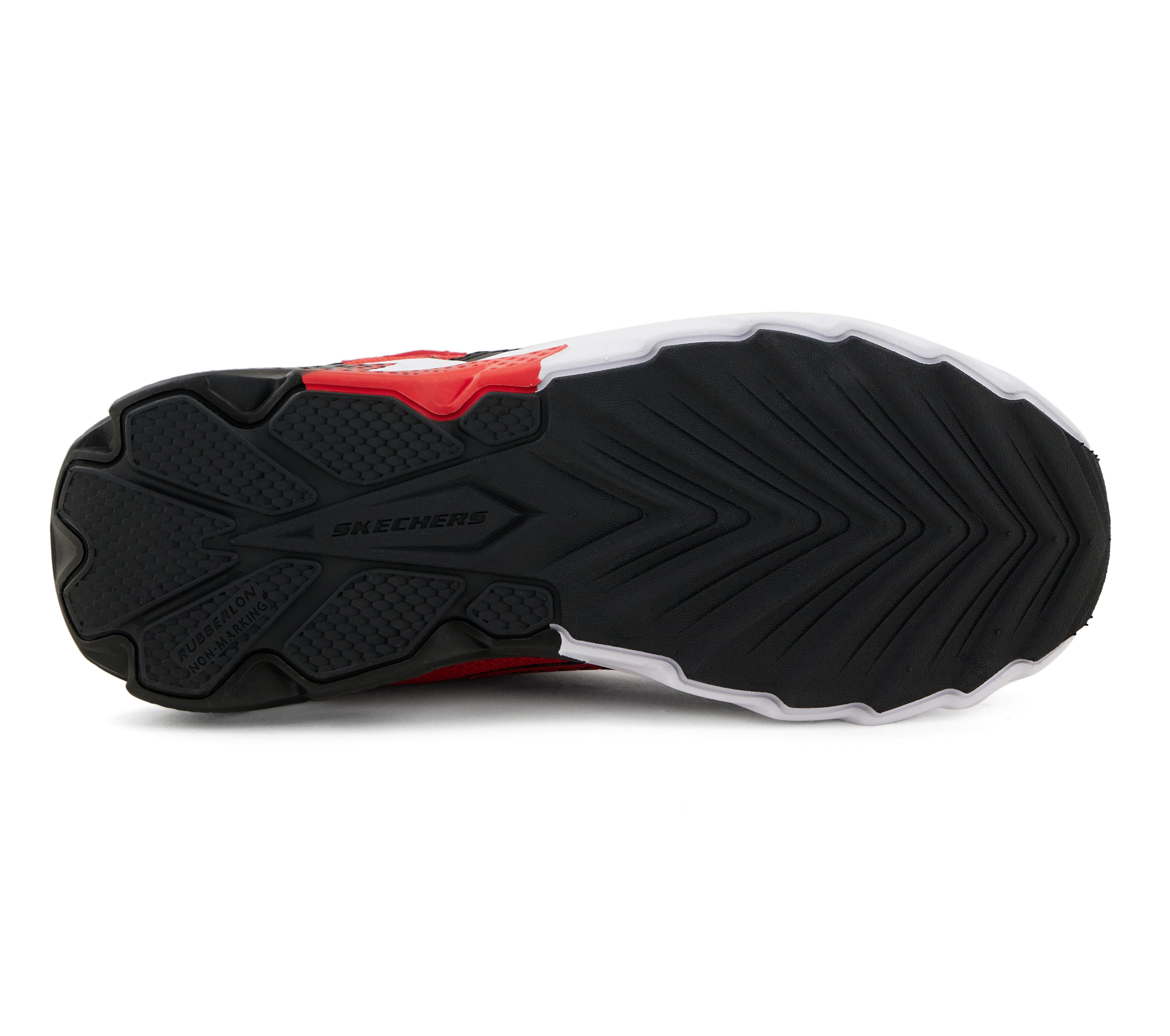 ELITE SPORT TREAD, RED/BLACK Footwear Bottom View