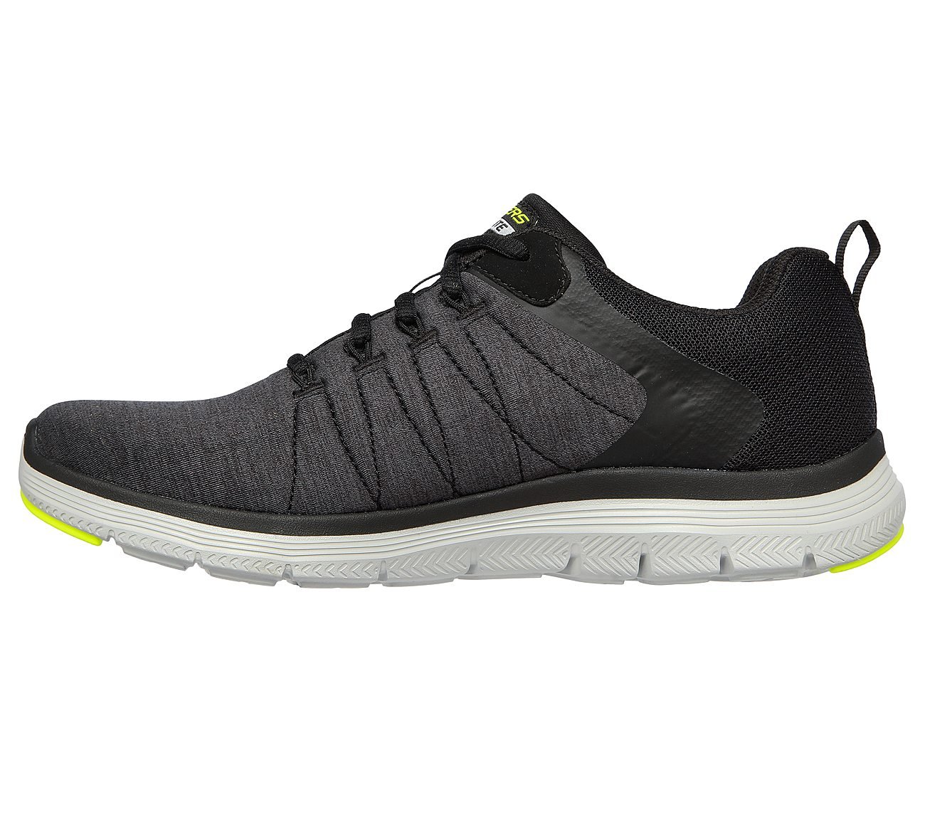 FLEX ADVANTAGE 4.0-VORACITY, BLACK/GREY Footwear Left View