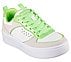 COURT HIGH - GLITTER MIX, WHITE/LIME