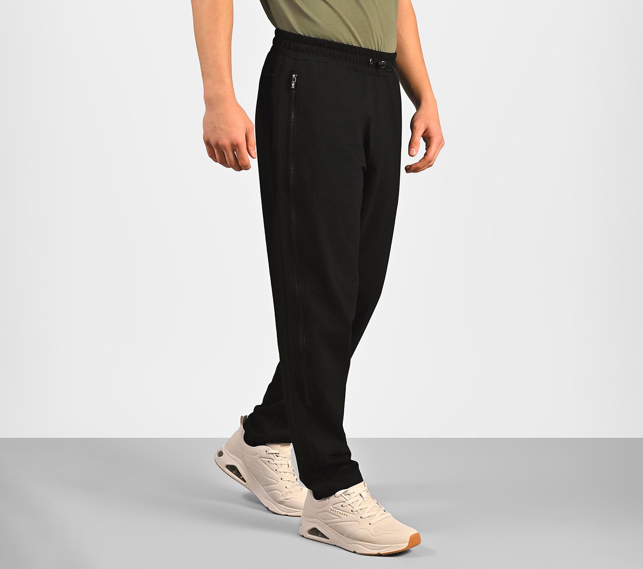 APPAREL MENS, BLACK Apparel Bottom View