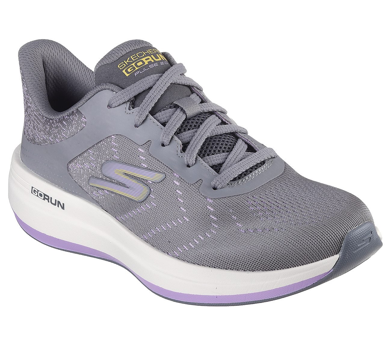 GO RUN PULSE 2.0 - BOUNDLESS, GRAY/LAVENDER