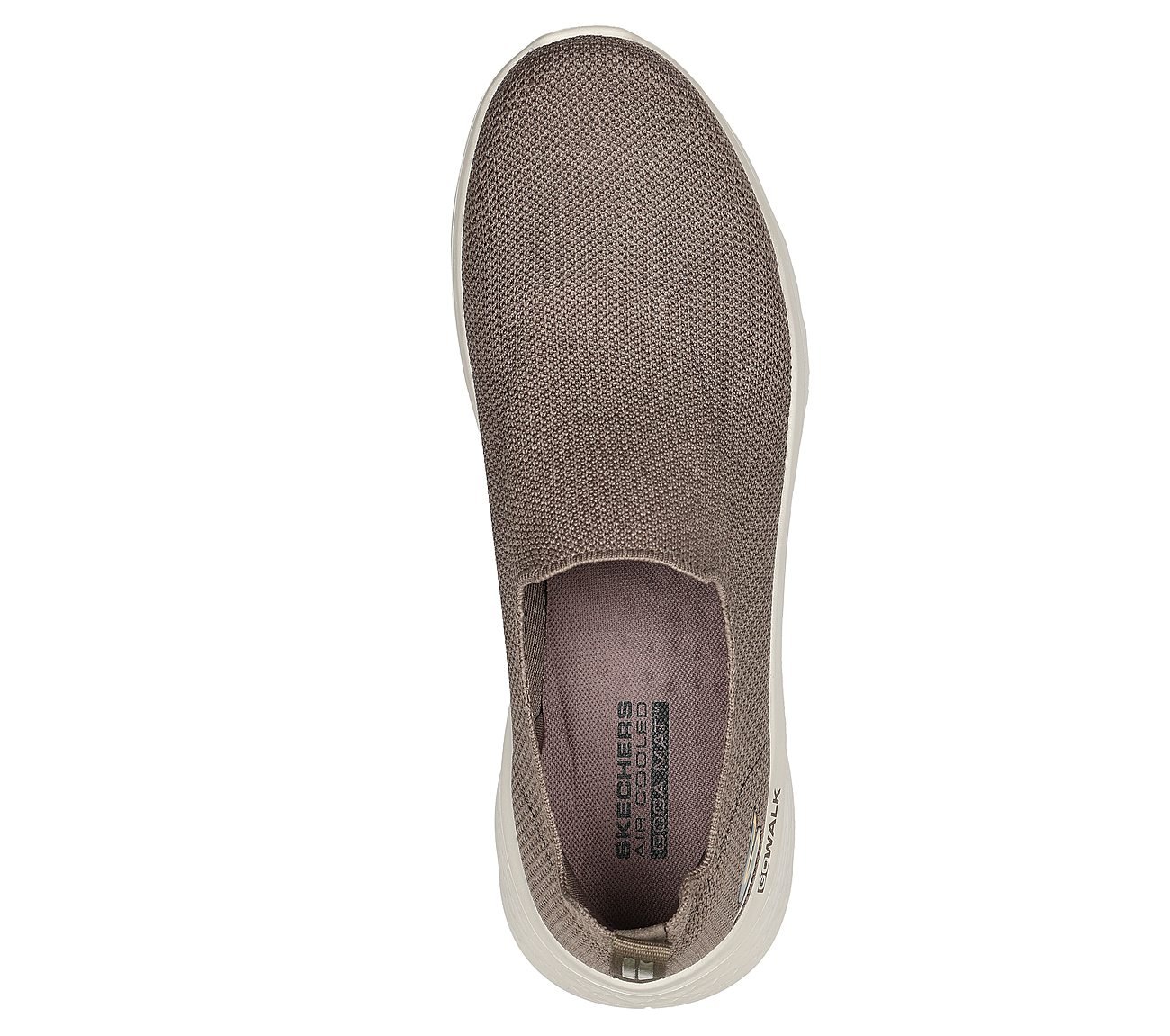 GO WALK FLEX, TTAUPE Footwear Top View