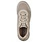 GO WALKS 5 SQUALL, TAUPE/NAVY Footwear Top View