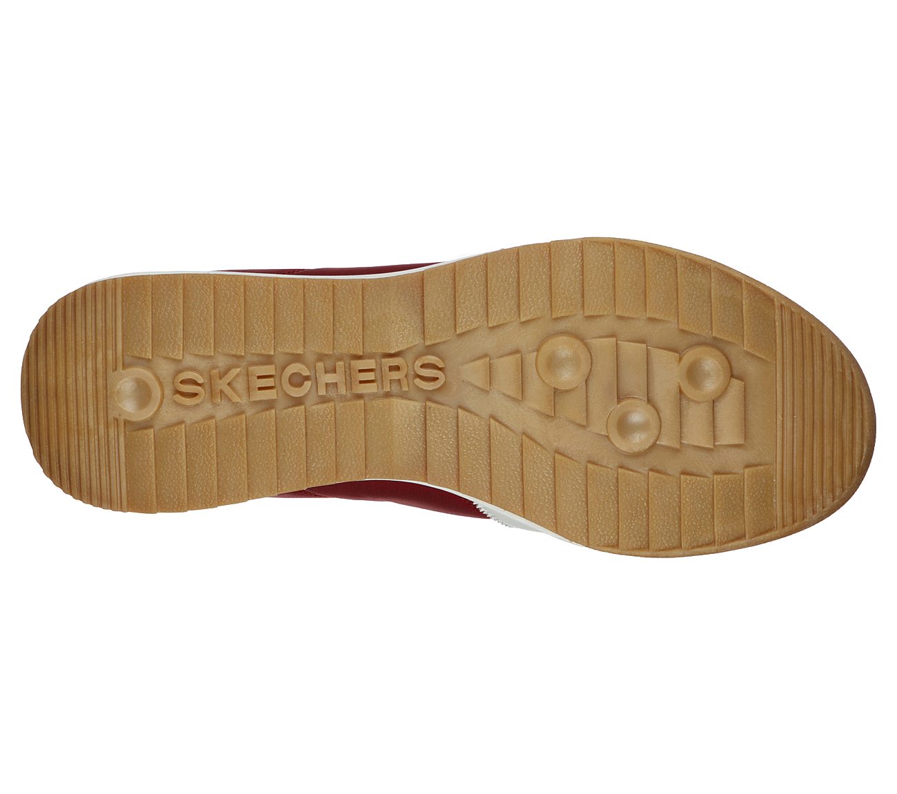 ZINGER, RED/BLACK Footwear Bottom View