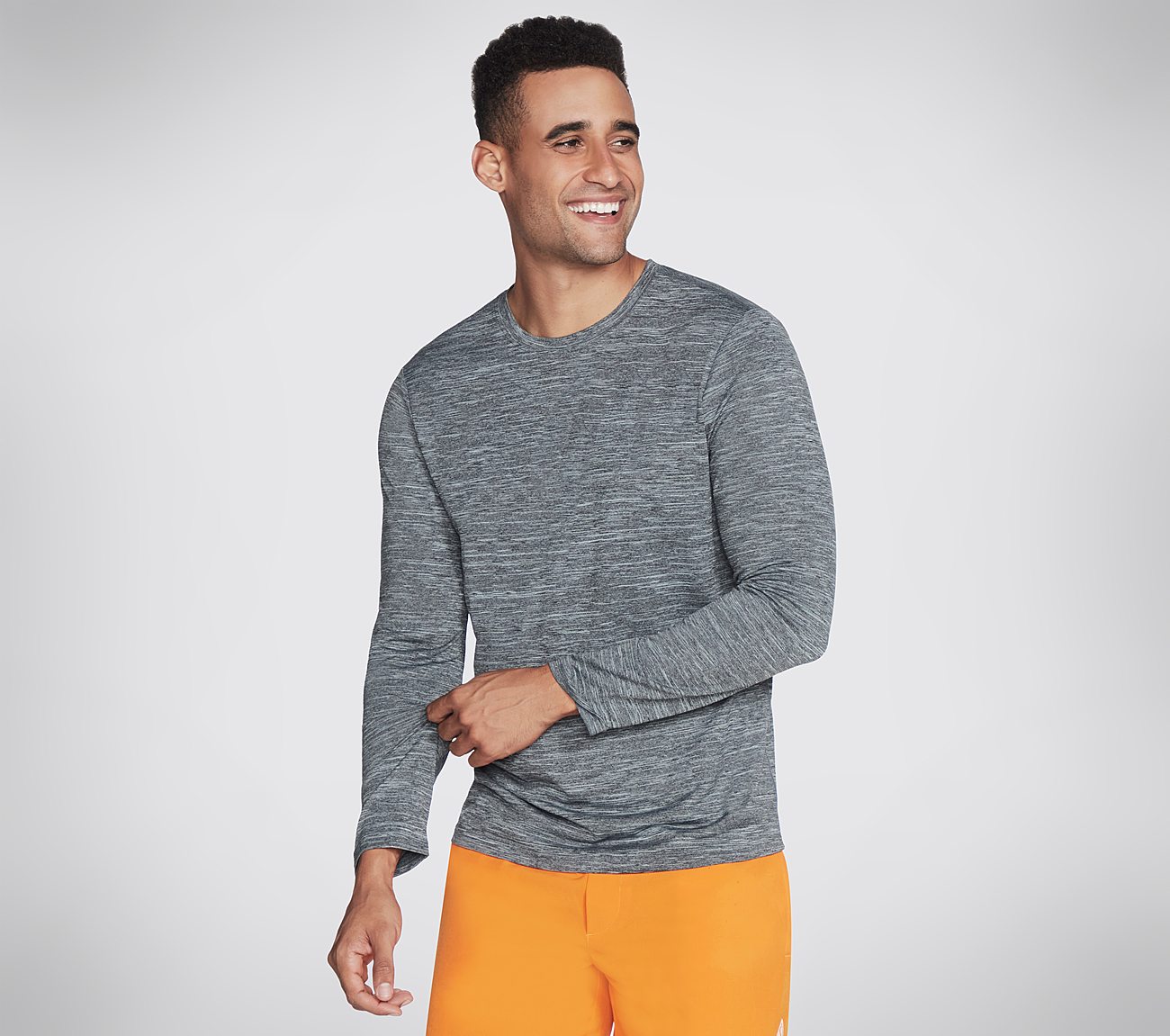  ON THE ROAD LS, LIGHT GREY Apparel Bottom View