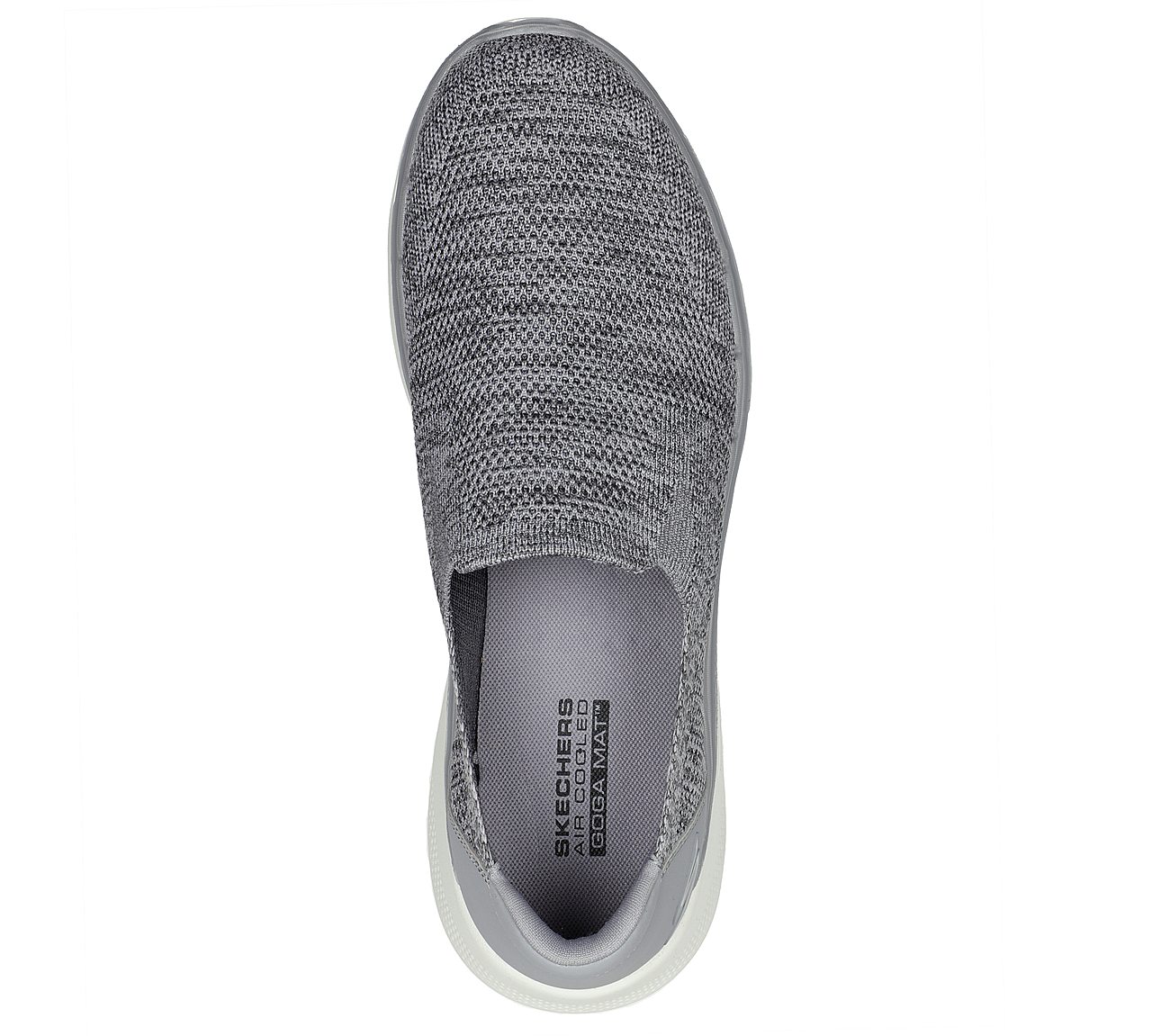 GO WALK 6 - EXPANSE, GREY Footwear Top View