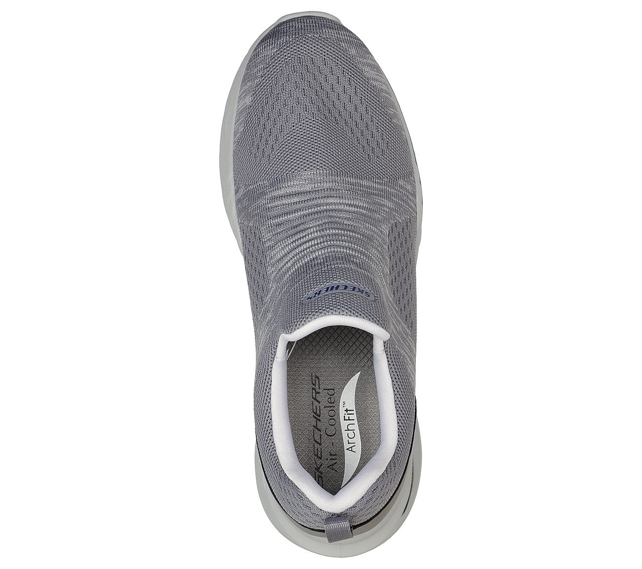 ARCH FIT ORVAN - DENISON, GREY Footwear Top View