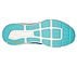 GO RUN RIDE 10, LLIGHT BLUE Footwear Bottom View