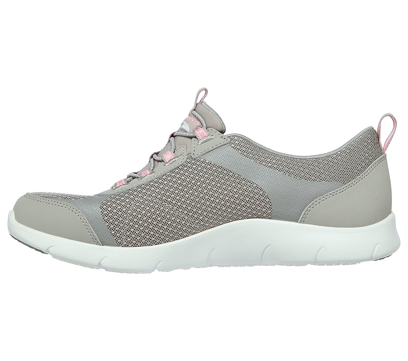 ARCH FIT REFINE - HER BEST, GREY/PINK Footwear Left View