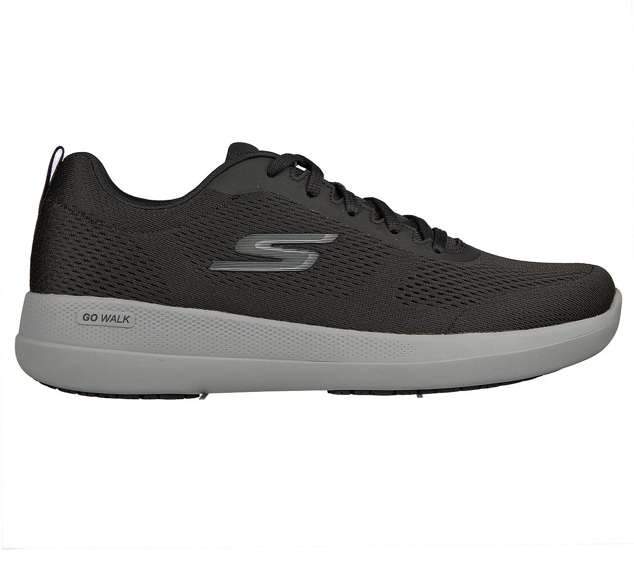 GO WALK STABILITY - ANY TIME, BLACK/GREY Footwear Right View