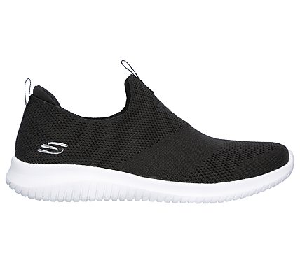 ULTRA FLEX-FIRST TAKE, BLACK/WHITE Footwear Right View