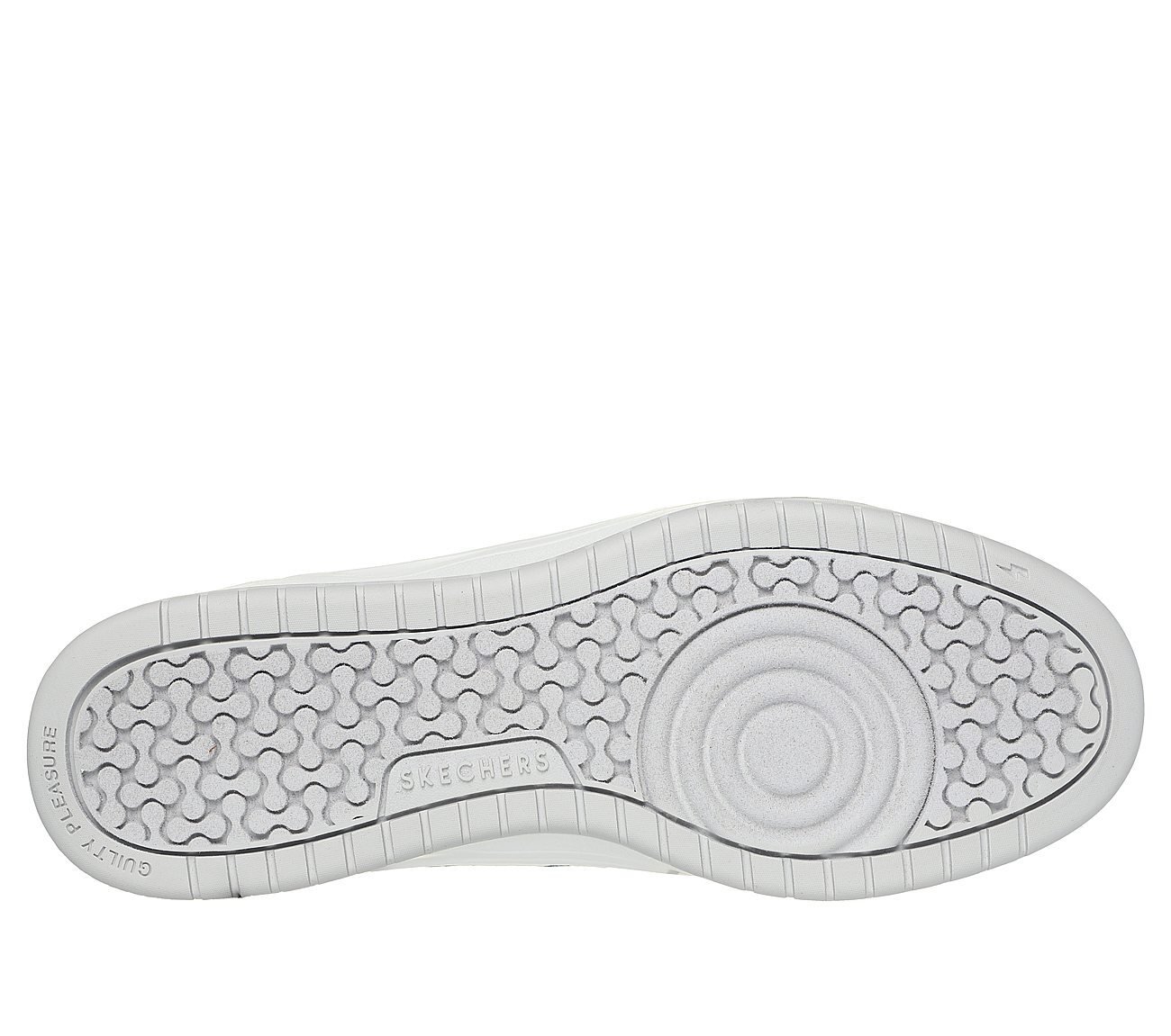 KOOPA - TIEBREAK LOW, WHITE/GREEN Footwear Bottom View