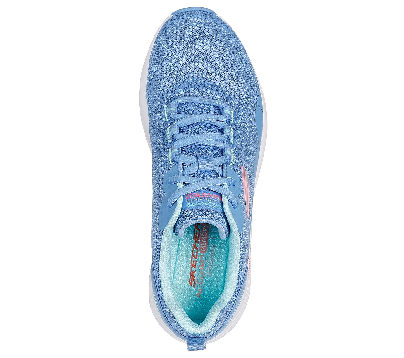 D'LUX FITNESS-ROAM FREE, LIGHT BLUE/MULTI Footwear Top View