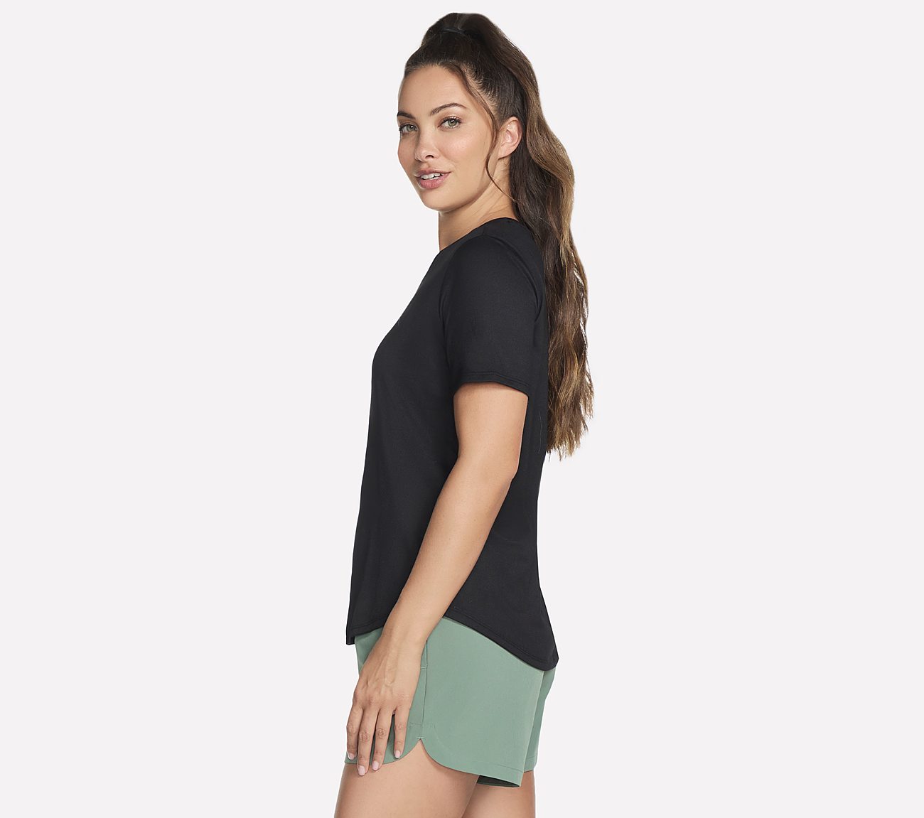 GODRI SWIFT TEE, BBBBLACK Apparels Bottom View