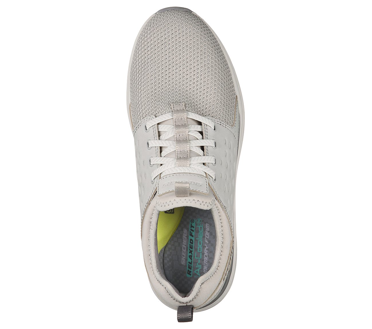 CROWDER-COLTON, LIGHT GREY Footwear Top View