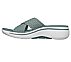 GO WALK ARCH FIT SANDAL - WON, SAGE Footwear Left View