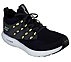 GO RUN 7 -, BLACK/WHITE Footwear Lateral View