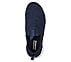GO WALK 5 - TRENDY, NAVY/WHITE Footwear Top View