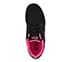 GO RUN 400, BLACK/PINK Footwear Top View