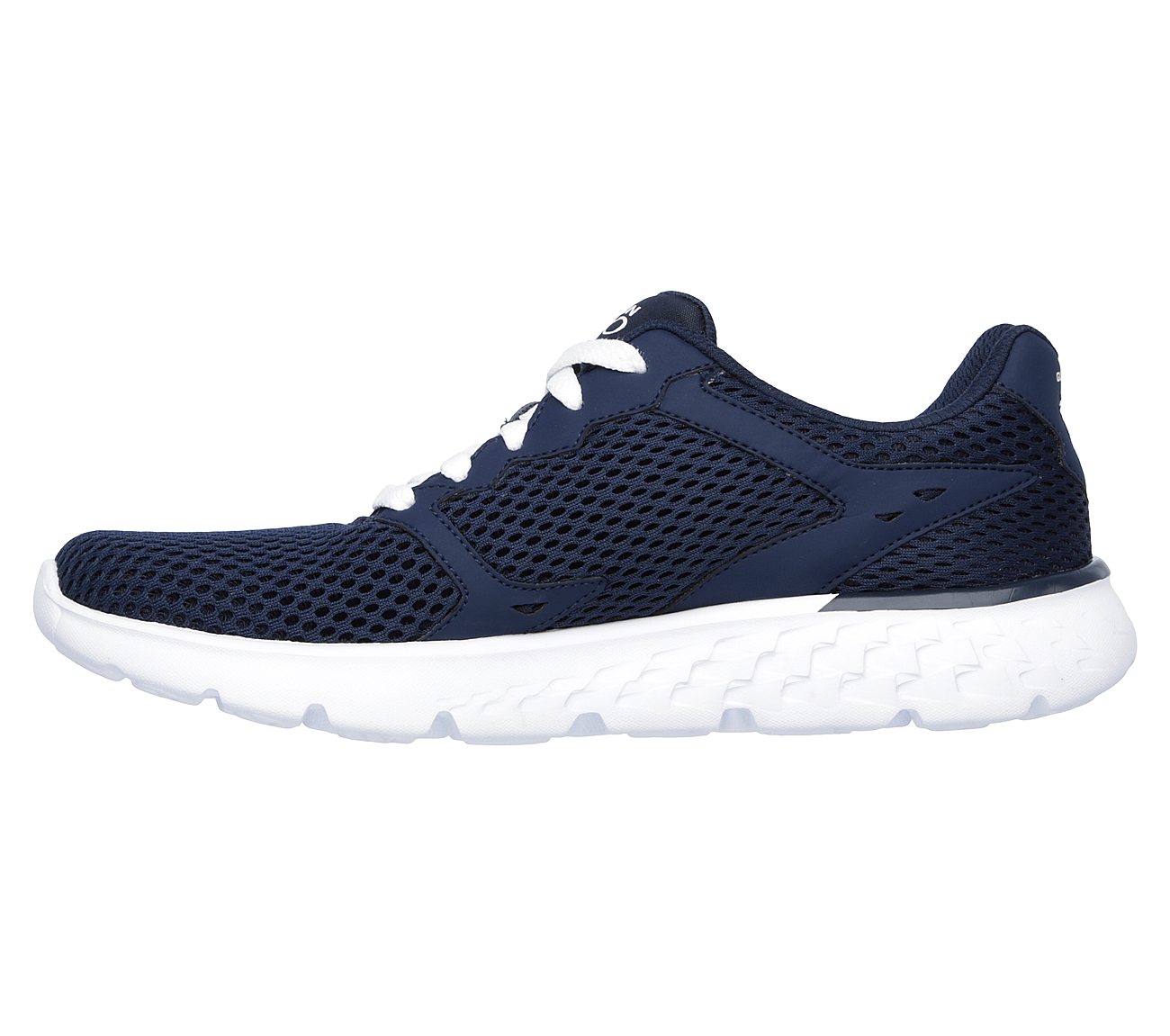 GO RUN 400, NAVY/WHITE Footwear Left View