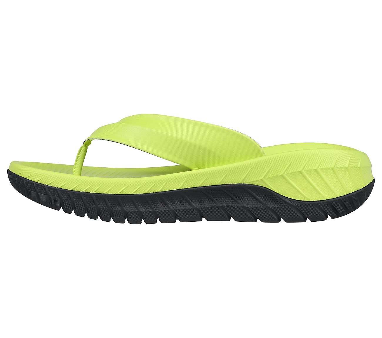 GO RECOVER SANDAL, LIME/BLACK Footwear Left View