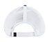 DIAMOND MESH BASEBALL HAT, NATURAL/NAVY