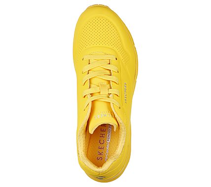 UNO - STAND ON AIR, YELLOW Footwear Top View
