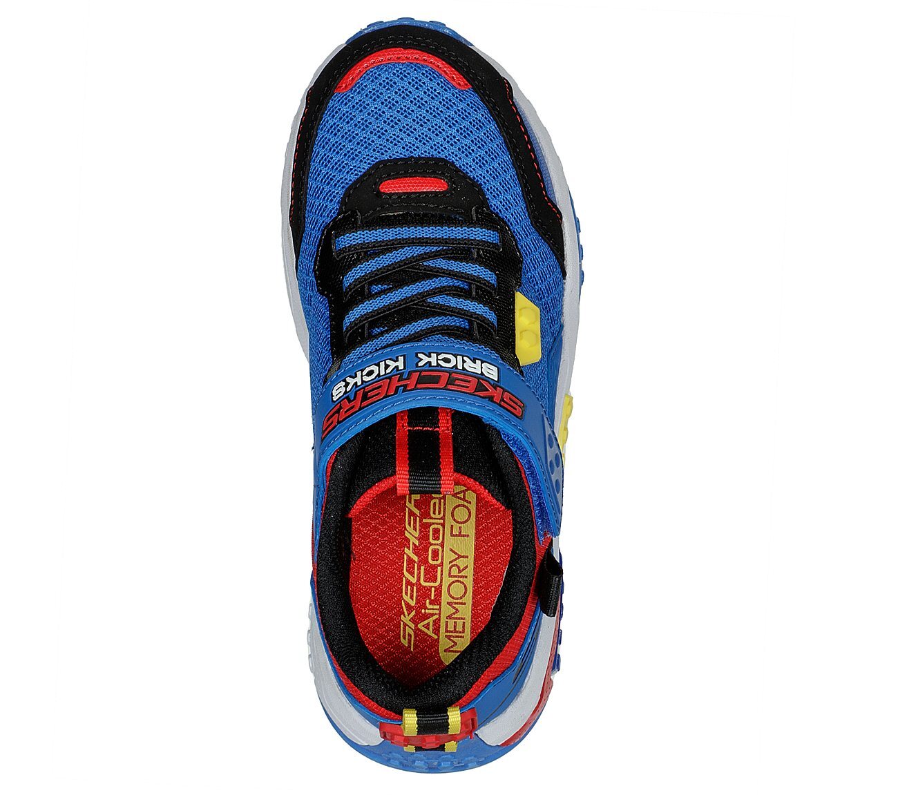 BRICK KICKS 2, BLUE/MULTI Footwear Top View