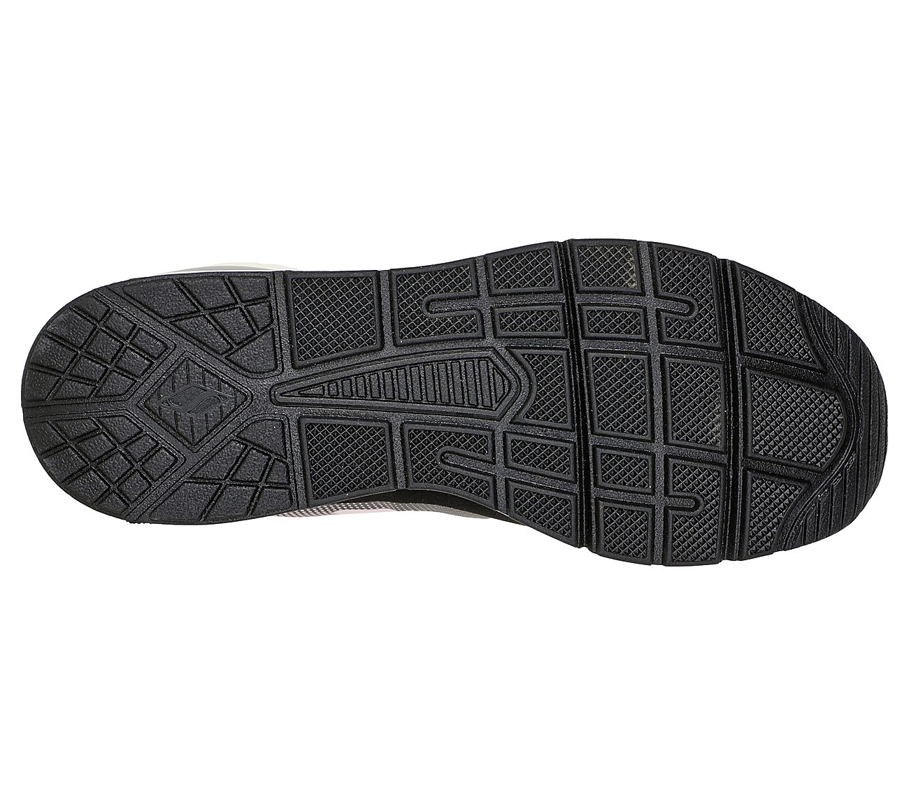 UNO 2 - MAD AIR, BLACK/LIGHT PINK Footwear Bottom View