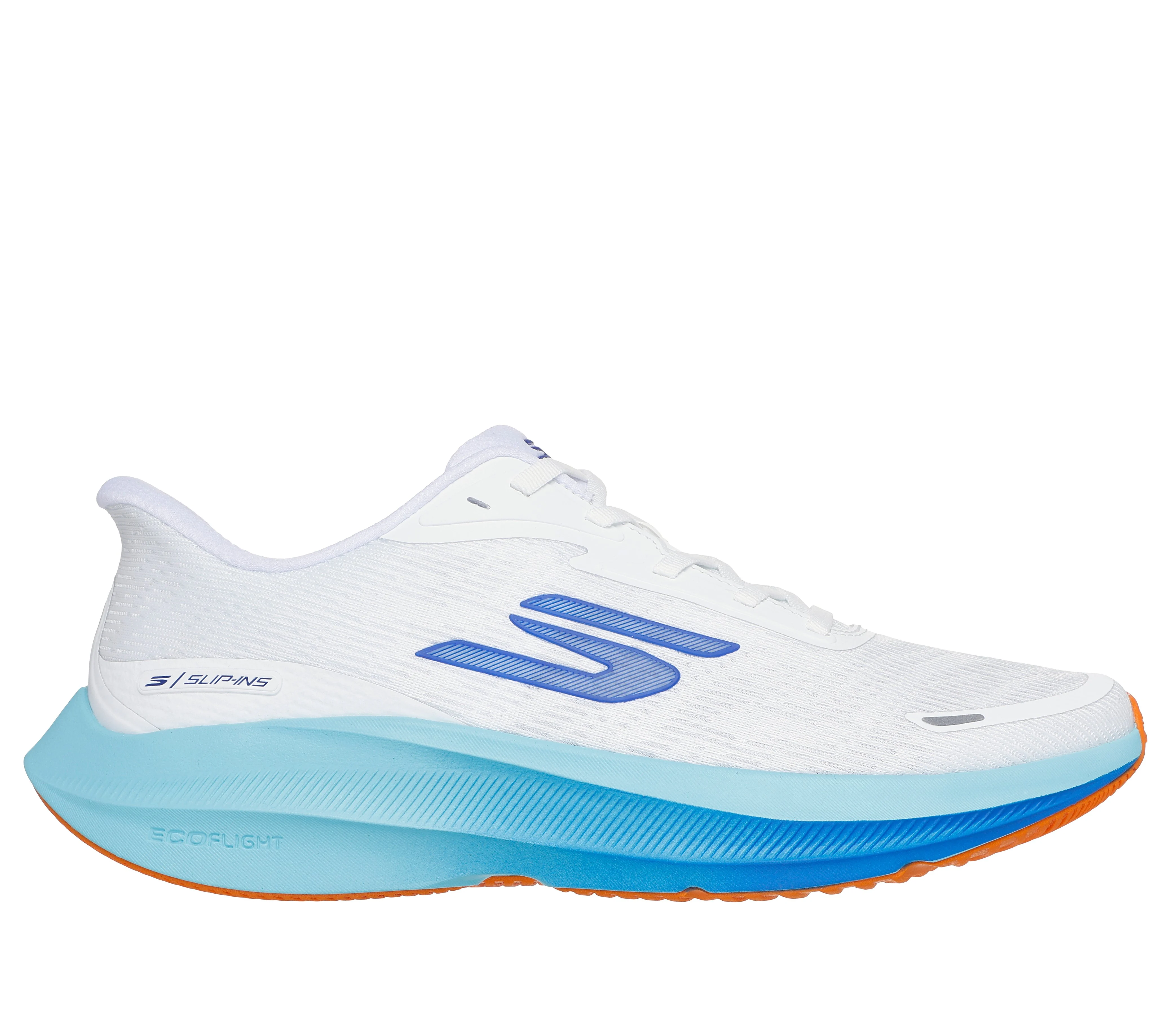 SKECHERS AERO PULSE, WHITE/AQUA