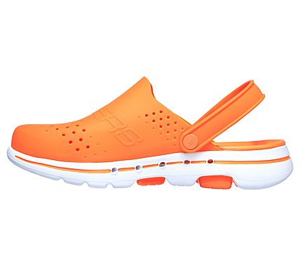 GO WALK 5 - UNMATCHED, OORANGE Footwear Left View