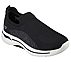 GO WALK ARCH FIT - SELTOS, BLACK/GREY Footwear Right View