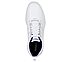 GO GOLF TORQUE, WHITE/NAVY Footwear Top View